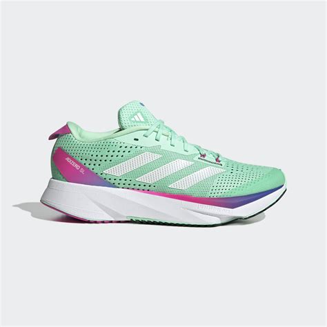 adidas lila grün|Adidas green running shoes.